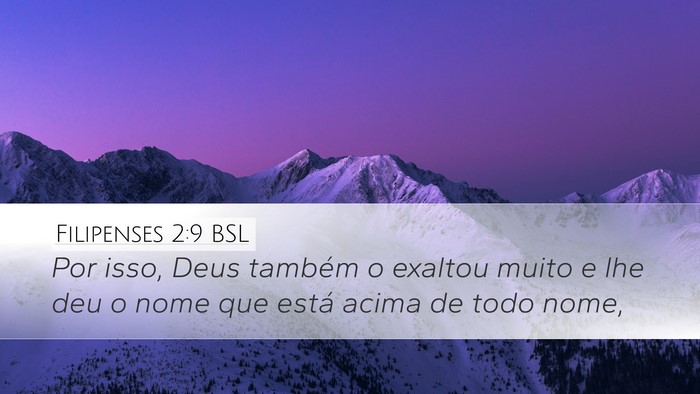Filipenses 2:9 BSL Bible Verse Image