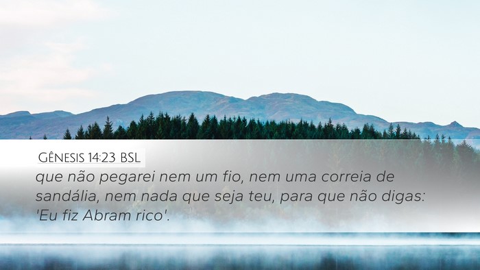 Gênesis 14:23 BSL Bible Verse Image