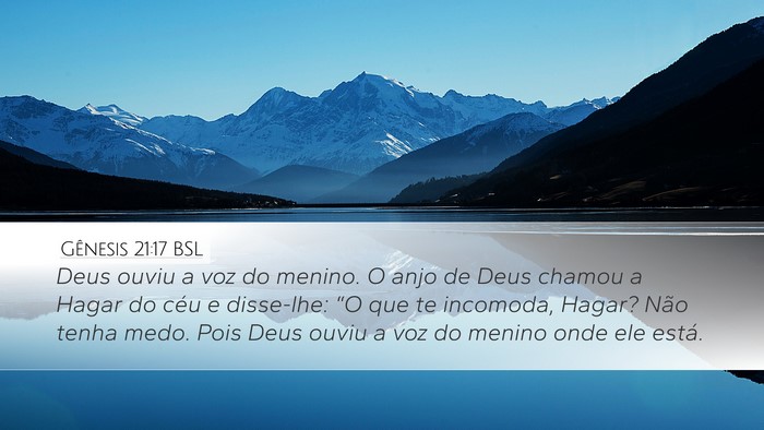 Gênesis 21:17 BSL Bible Verse Image