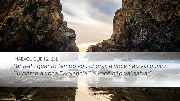 Habacuque 1:2 BSL Bible Verse Image