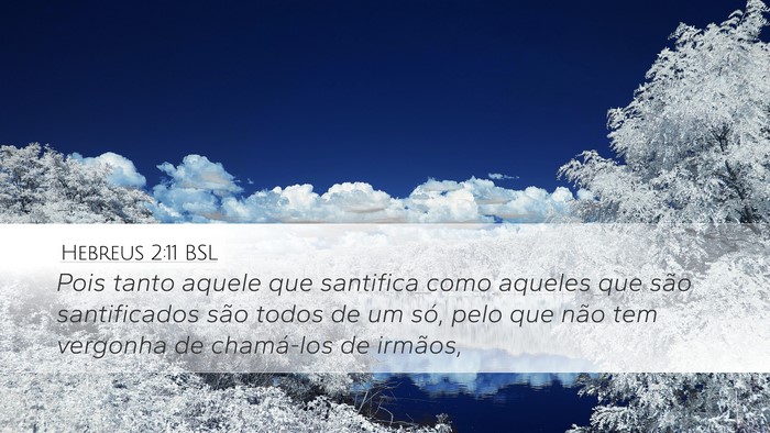 Hebreus 2:11 BSL Bible Verse Image
