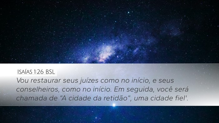 Isaías 1:26 BSL Bible Verse Image