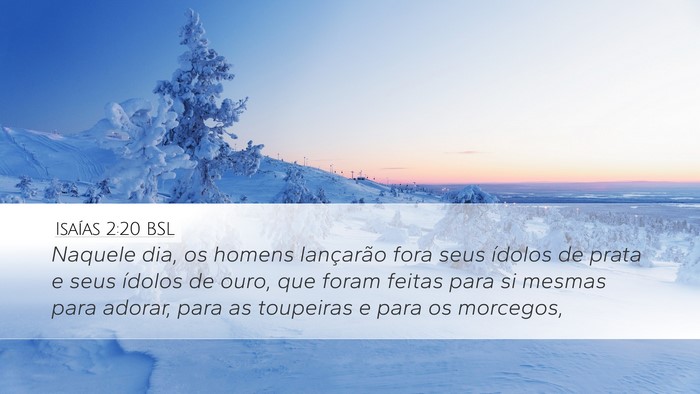 Isaías 2:20 BSL Bible Verse Image