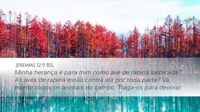 Jeremias 12:9 BSL Bible Verse Image