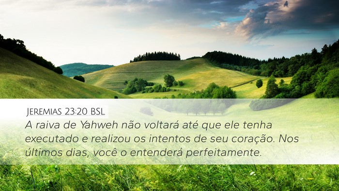 Jeremias 23:20 BSL Bible Verse Image