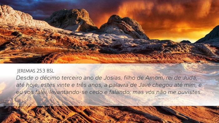 Jeremias 25:3 BSL Bible Verse Image