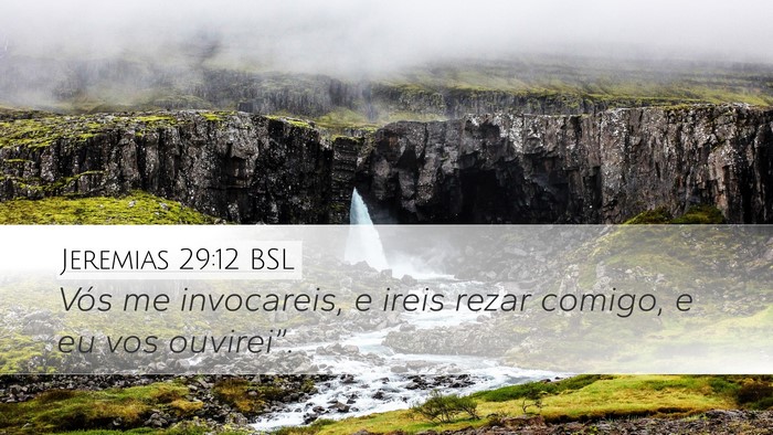 Jeremias 29:12 BSL Bible Verse Image
