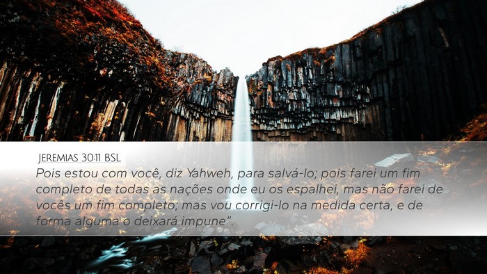 Jeremias 30:11 BSL Bible Verse Image