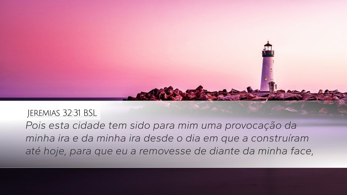 Jeremias 32:31 BSL Bible Verse Image