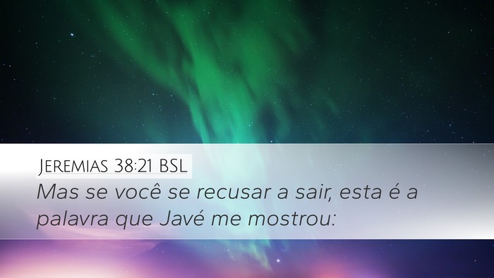 Jeremias 38:21 BSL Bible Verse Image