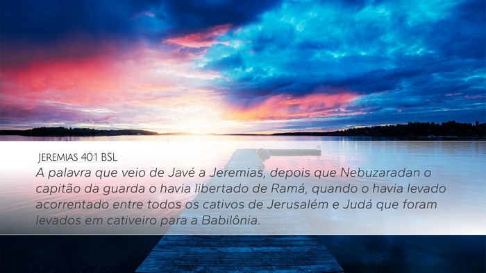 Jeremias 40:1 BSL Bible Verse Image