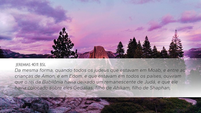 Jeremias 40:11 BSL Bible Verse Image