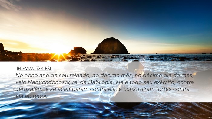 Jeremias 52:4 BSL Bible Verse Image
