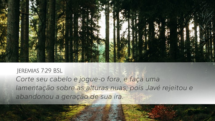 Jeremias 7:29 BSL Bible Verse Image