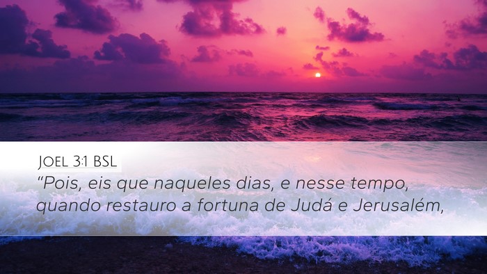 Joel 3:1 BSL Bible Verse Image