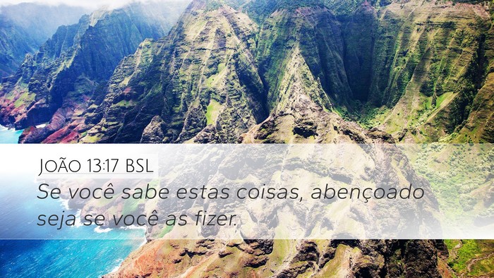 João 13:17 BSL Bible Verse Image