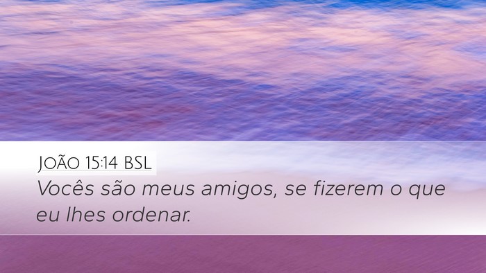 João 15:14 BSL Bible Verse Image