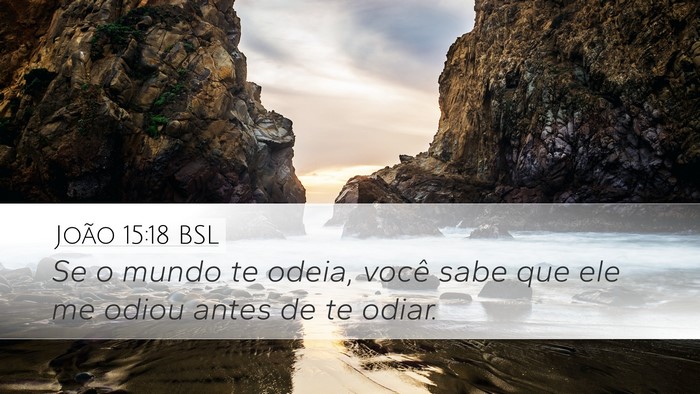 João 15:18 BSL Bible Verse Image