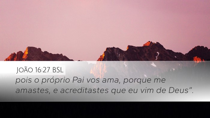 João 16:27 BSL Bible Verse Image