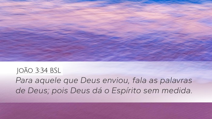 João 3:34 BSL Bible Verse Image
