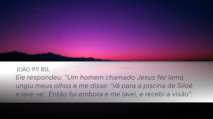 João 9:11 BSL Bible Verse Image