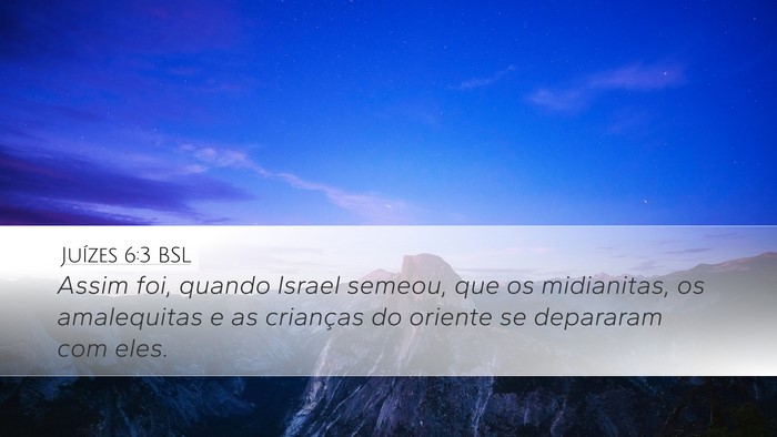 Juízes 6:3 BSL Bible Verse Image
