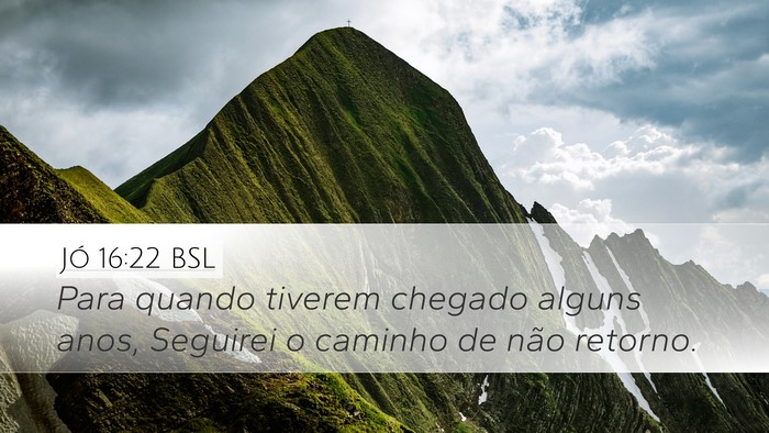 Jó 16:22 BSL Bible Verse Image