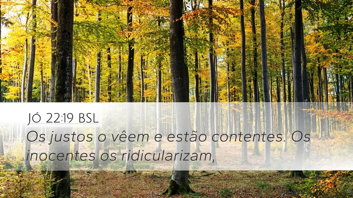 Jó 22:19 BSL Bible Verse Image
