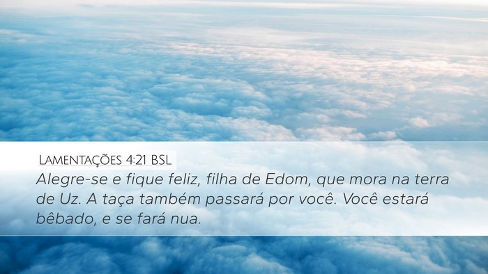 Lamentações 4:21 BSL Bible Verse Image