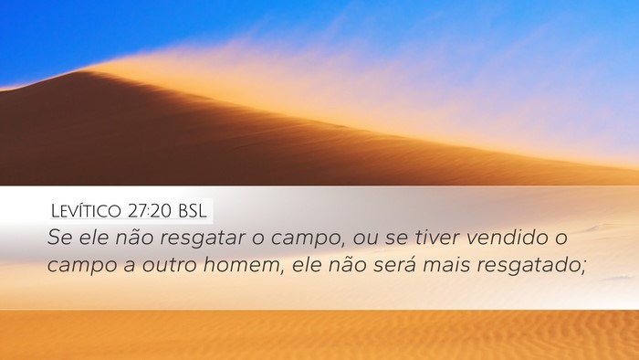 Levítico 27:20 BSL Bible Verse Image