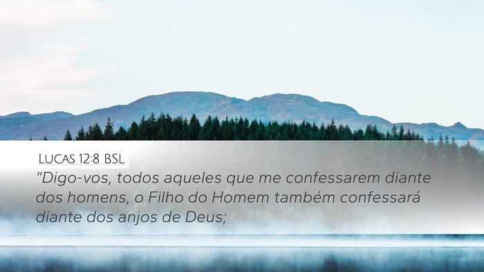 Lucas 12:8 BSL Bible Verse Image