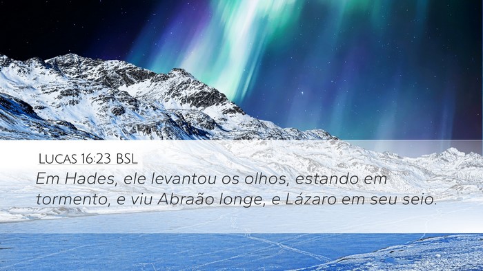 Lucas 16:23 BSL Bible Verse Image