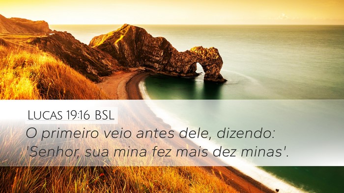 Lucas 19:16 BSL Bible Verse Image