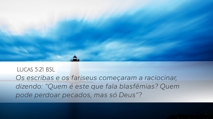 Lucas 5:21 BSL Bible Verse Image