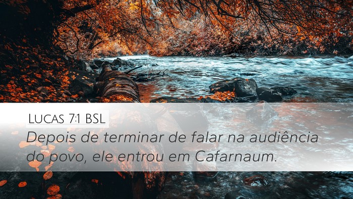 Lucas 7:1 BSL Bible Verse Image