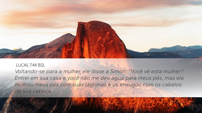 Lucas 7:44 BSL Bible Verse Image