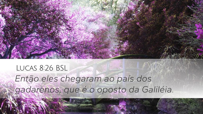 Lucas 8:26 BSL Bible Verse Image
