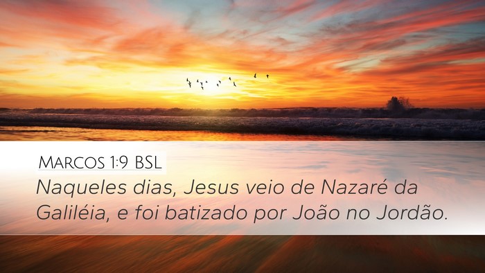 Marcos 1:9 BSL Bible Verse Image