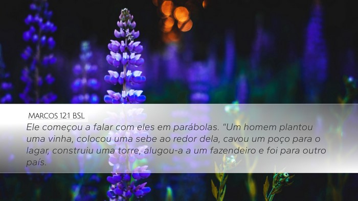 Marcos 12:1 BSL Bible Verse Image