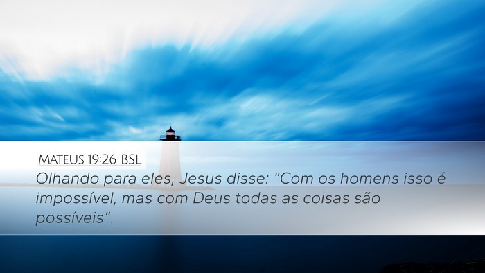 Mateus 19:26 BSL Bible Verse Image