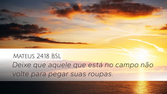 Mateus 24:18 BSL Desktop Wallpaper - Deixe que aquele que está no campo não volte - Desktop Bible Verse Wallpaper