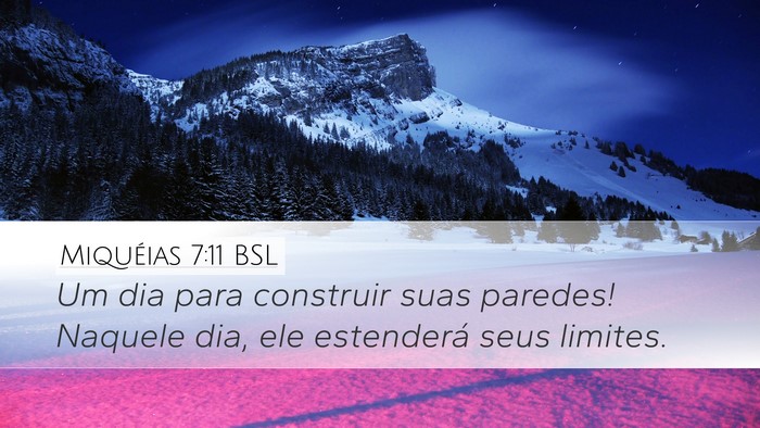 Miquéias 7:11 BSL Bible Verse Image