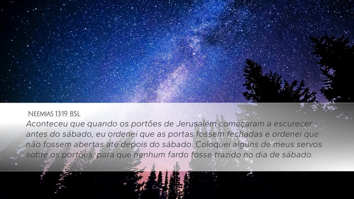 Neemias 13:19 BSL Bible Verse Image
