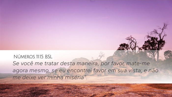 Números 11:15 BSL Bible Verse Image