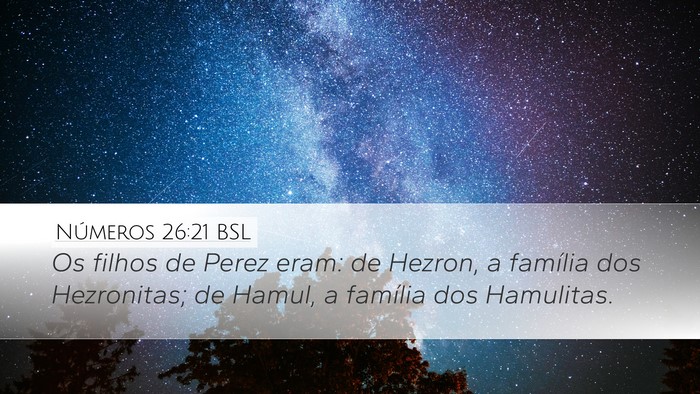 Números 26:21 BSL Bible Verse Image