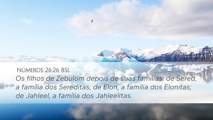Números 26:26 BSL Bible Verse Image