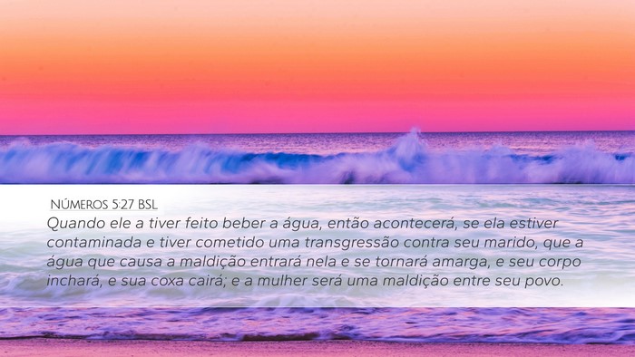 Números 5:27 BSL Bible Verse Image