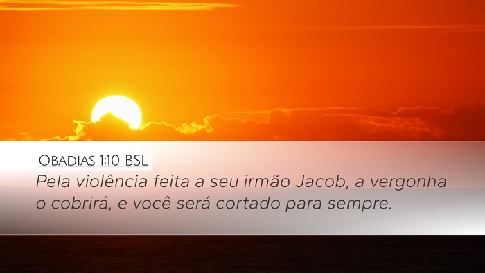 Obadias 1:10 BSL Bible Verse Image