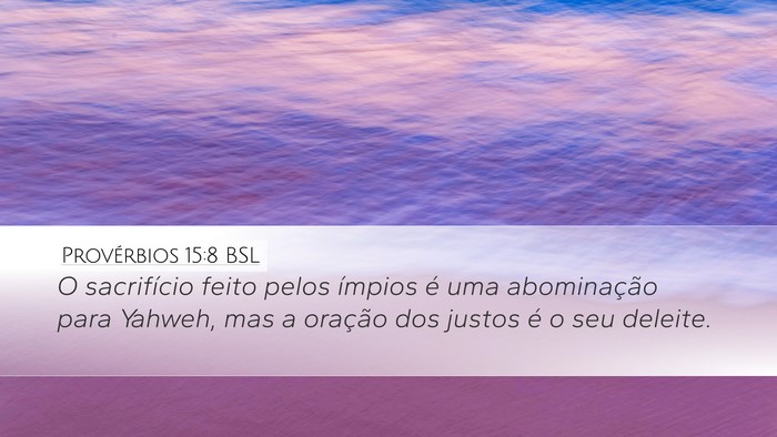 Provérbios 15:8 BSL Bible Verse Image
