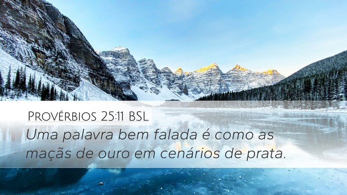 Provérbios 25:11 BSL Bible Verse Image